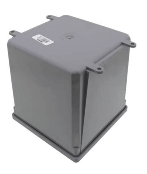 6 cubic inches pan junction boxes|Carlon 6 x 6 x 4 D. 144 cu in. Weatherproof .